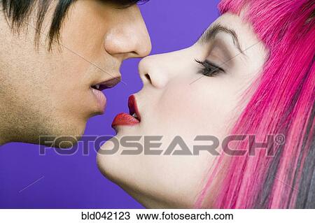 Hispanic couple about to kiss View Large Photo Image Stock Image - Hispanic couple about to kiss. Fotosearch