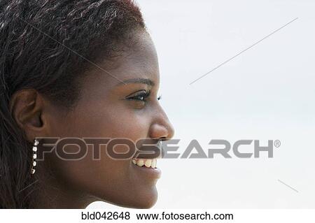 Profile of South American woman View Large Photo Image Stock Photo - Profile of South American woman. Fotosearch