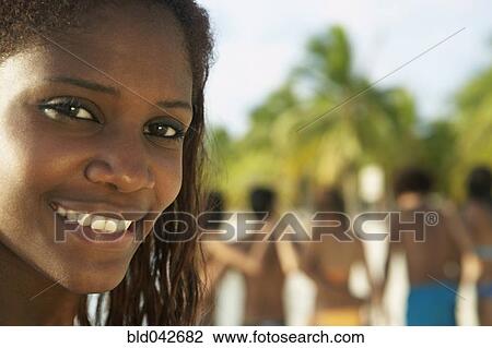 South American woman at beach View Large Photo Image Stock Image - South American woman at beach. Fotosearch