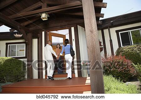African American couple entering house View Large Photo Image Stock Image - African American couple entering house. Fotosearch