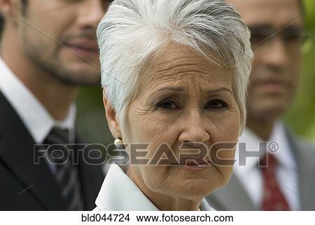 Close up of senior Hispanic businesswoman View Large Photo Image Picture - Close up of senior Hispanic businesswoman. Fotosearch