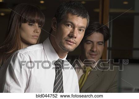 Stock Image - Group of multi-ethnic businesspeople. Fotosearch