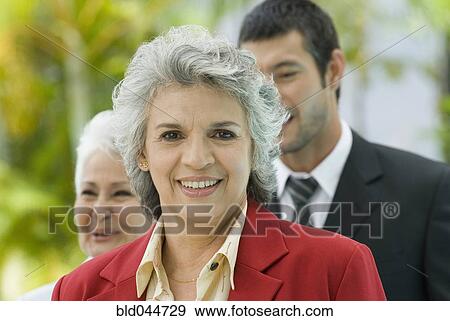 Stock Photo - Portrait of Hispanic businesswoman. Fotosearch