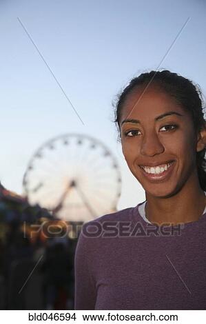 African American girl at carnival View Large Photo Image Picture - African American girl at carnival. Fotosearch