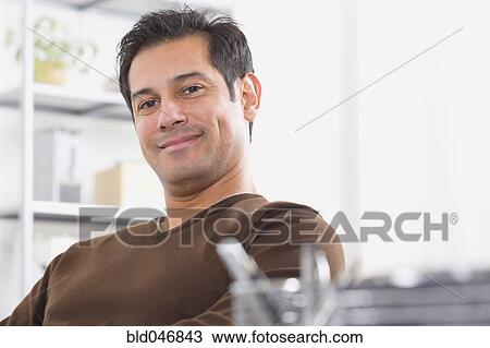 Portrait of Hispanic man View Large Photo Image Stock Image - Portrait of Hispanic man. Fotosearch