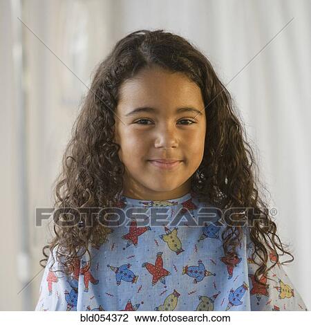 African girl wearing hospital gown View Large Photo Image Stock Image - African girl wearing hospital gown. Fotosearch