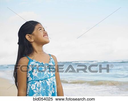 Pacific Islander girl at beach View Large Photo Image Stock Photography - Pacific Islander girl at beach. Fotosearch