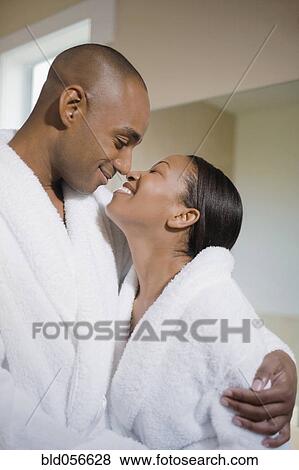 African couple smiling at each other View Large Photo Image Stock Photo - African couple smiling at each other. Fotosearch