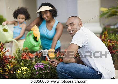 African family gardening View Large Photo Image Stock Photography - African family gardening. Fotosearch