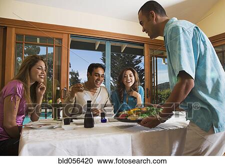 Multi-ethnic couples eating sushi View Large Photo Image Stock Image - Multi-ethnic couples eating sushi. Fotosearch