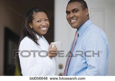 Portrait of African couple View Large Photo Image Stock Photo - Portrait of African couple. Fotosearch