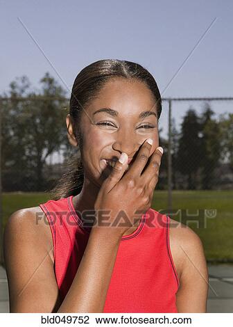 African woman laughing View Large Photo Image Stock Image - African woman laughing. Fotosearch