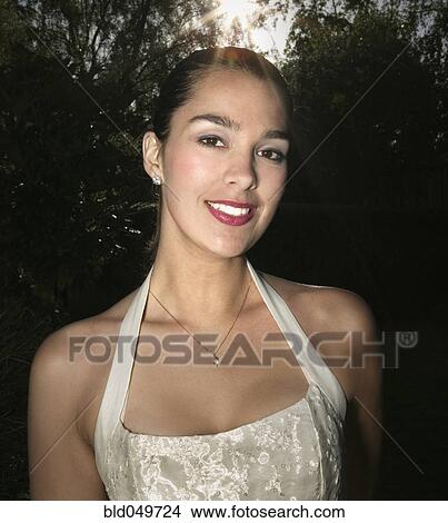 Close up of Hispanic woman smiling View Large Photo Image Picture - Close up of Hispanic woman smiling. Fotosearch
