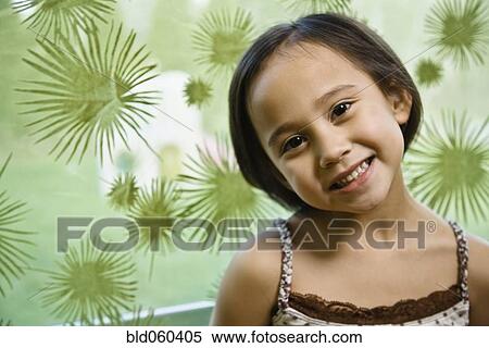 Close up of Asian girl smiling View Large Photo Image Stock Photography - Close up of Asian girl smiling. Fotosearch