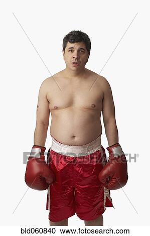 Portrait of overweight boxer View Large Photo Image Stock Image - Portrait of overweight boxer. Fotosearch