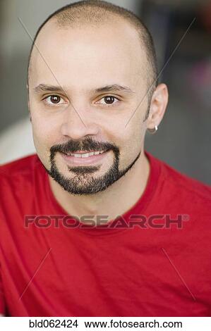 Picture - Close of up Cuban man smiling. Fotosearch