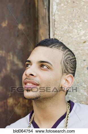 Hispanic teenage boy with design shaved into his head View Large Photo Image Picture - Hispanic teenage boy with design shaved into his head. Fotosearch