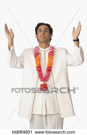 Middle Eastern man in wedding clothing View Large Photo Image Stock Image - Middle Eastern man in wedding clothing. Fotosearch