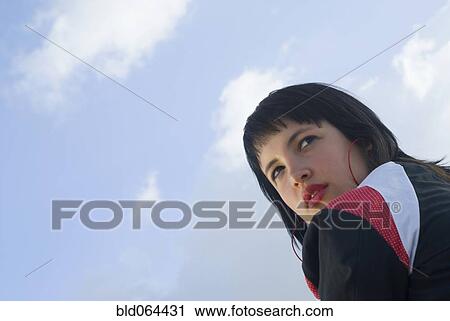 Serious Hispanic woman View Large Photo Image Stock Image - Serious Hispanic woman. Fotosearch