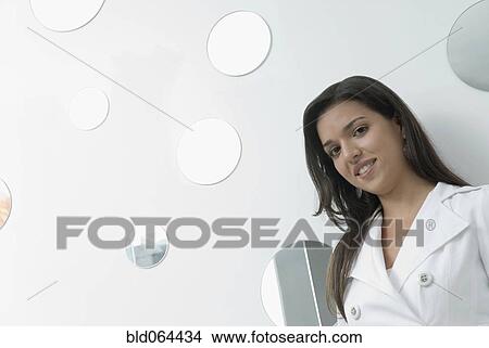 Smiling Hispanic woman View Large Photo Image Picture - Smiling Hispanic woman. Fotosearch