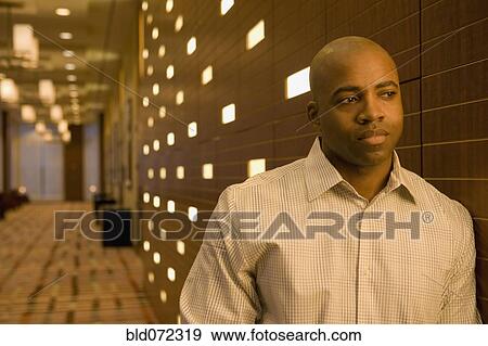 African businessman looking worried View Large Photo Image Stock Photo - African businessman looking worried. Fotosearch