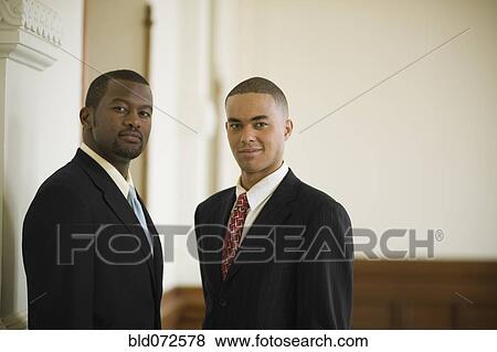 Stock Photo - African businessman smiling. Fotosearch