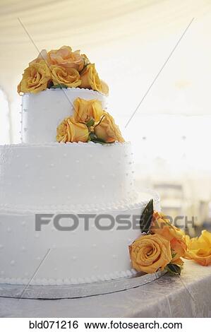 Close up of wedding cake View Large Photo Image Stock Photograph - Close up of wedding cake. Fotosearch