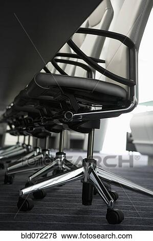 Conference room chairs View Large Photo Image Stock Photo - Conference room chairs. Fotosearch