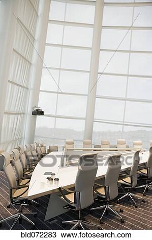 Modern conference room View Large Photo Image Stock Image - Modern conference room. Fotosearch