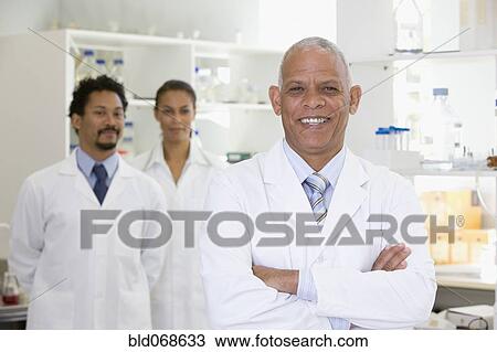 Smiling African scientists in laboratory View Large Photo Image Stock Image - Smiling African scientists in laboratory. Fotosearch