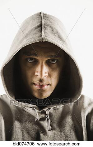 African man wearing hoody View Large Photo Image Stock Photograph - African man wearing hoody. Fotosearch