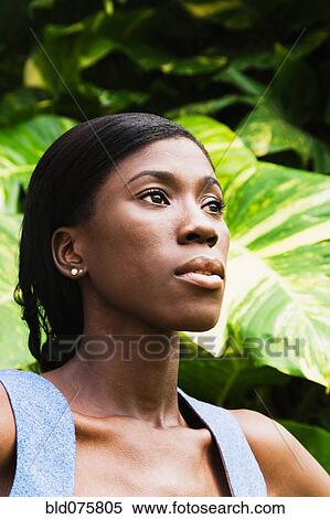 Serious African woman View Large Photo Image Stock Photography - Serious African woman. Fotosearch
