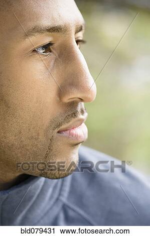 Profile of African American man View Large Photo Image Stock Image - Profile of African American man. Fotosearch
