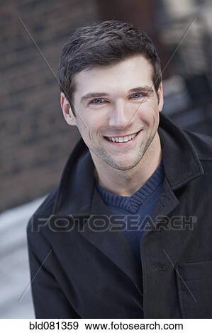 Smiling Caucasian man View Large Photo Image Stock Photo - Smiling Caucasian man. Fotosearch