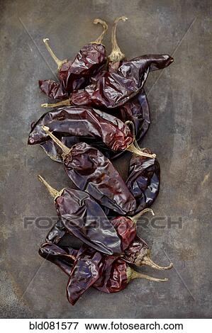 Dried red chilies View Large Photo Image Stock Photo - Dried red chilies. Fotosearch