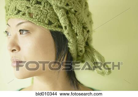Close up of a young female face View Large Photo Image Picture - Close up of a young female face. Fotosearch