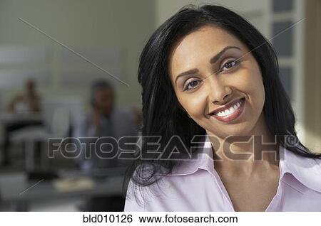 Stock Photograph - Portrait of a businesswoman. Fotosearch