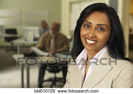 Stock Photo - Portrait of businesswoman. Fotosearch