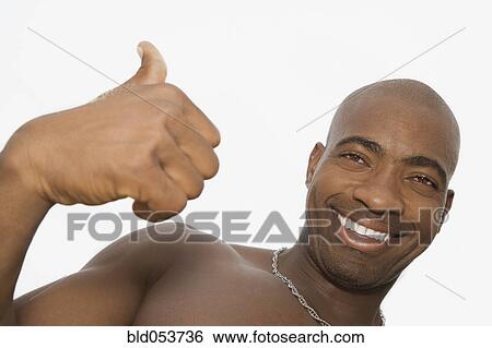 African man giving thumbs up View Large Photo Image Stock Photograph - African man giving thumbs up. Fotosearch