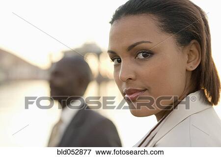 Stock Photo - Close up of African American businesswomen. Fotosearch