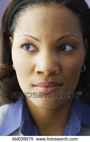 Close up of African businesswoman View Large Photo Image Stock Photography - Close up of African businesswoman. Fotosearch