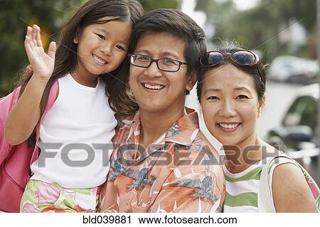 Portrait of Asian family View Large Photo Image Stock Image - Portrait of Asian family. Fotosearch