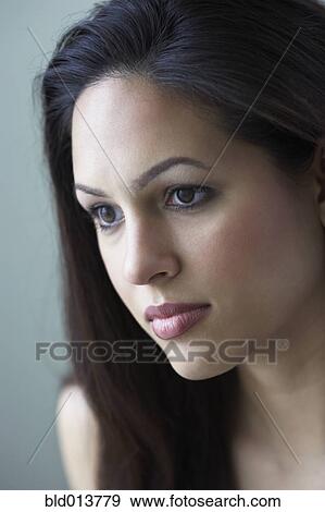 Portrait of woman View Large Photo Image Stock Photo - Portrait of woman. Fotosearch