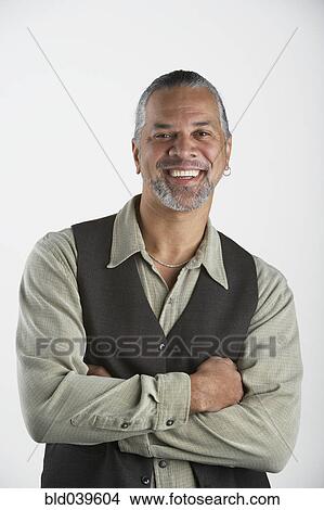 Senior African man with arms crossed View Large Photo Image Picture - Senior African man with arms crossed. Fotosearch