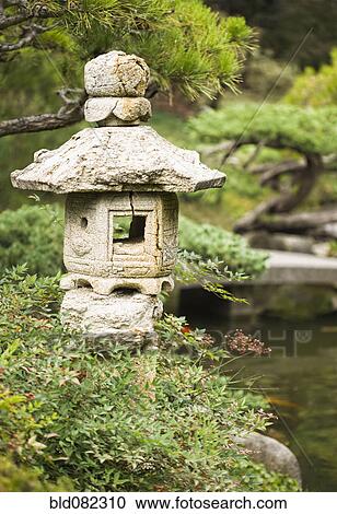 Asian decoration in garden View Large Photo Image Stock Image - Asian decoration in garden. Fotosearch