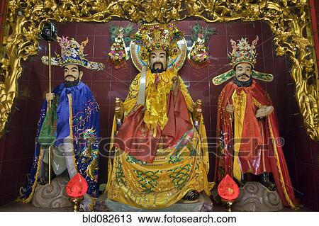 Ornate statues in Vietnamese temple View Large Photo Image Stock Image - Ornate statues in Vietnamese temple. Fotosearch