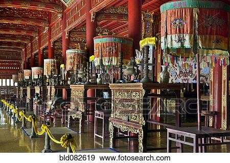 Stock Photo - Ornate Vietnamese shrine. Fotosearch