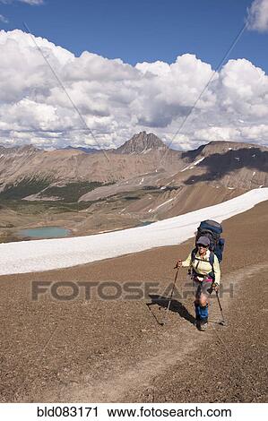 Hispanic woman hiking near mountain View Large Photo Image Stock Image - Hispanic woman hiking near mountain. Fotosearch