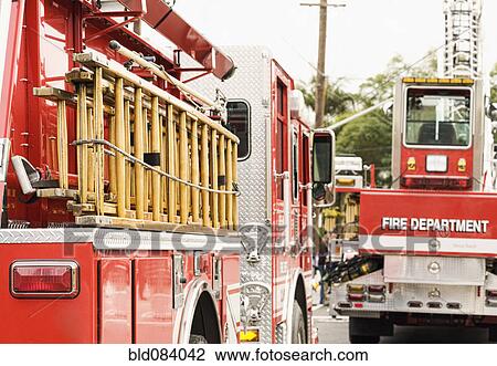 Fire trucks View Large Photo Image Stock Image - Fire trucks. Fotosearch