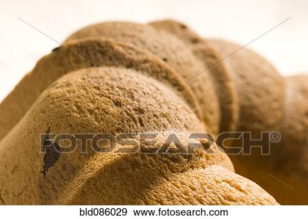 Stock Photo - Close up of bundt cake. Fotosearch